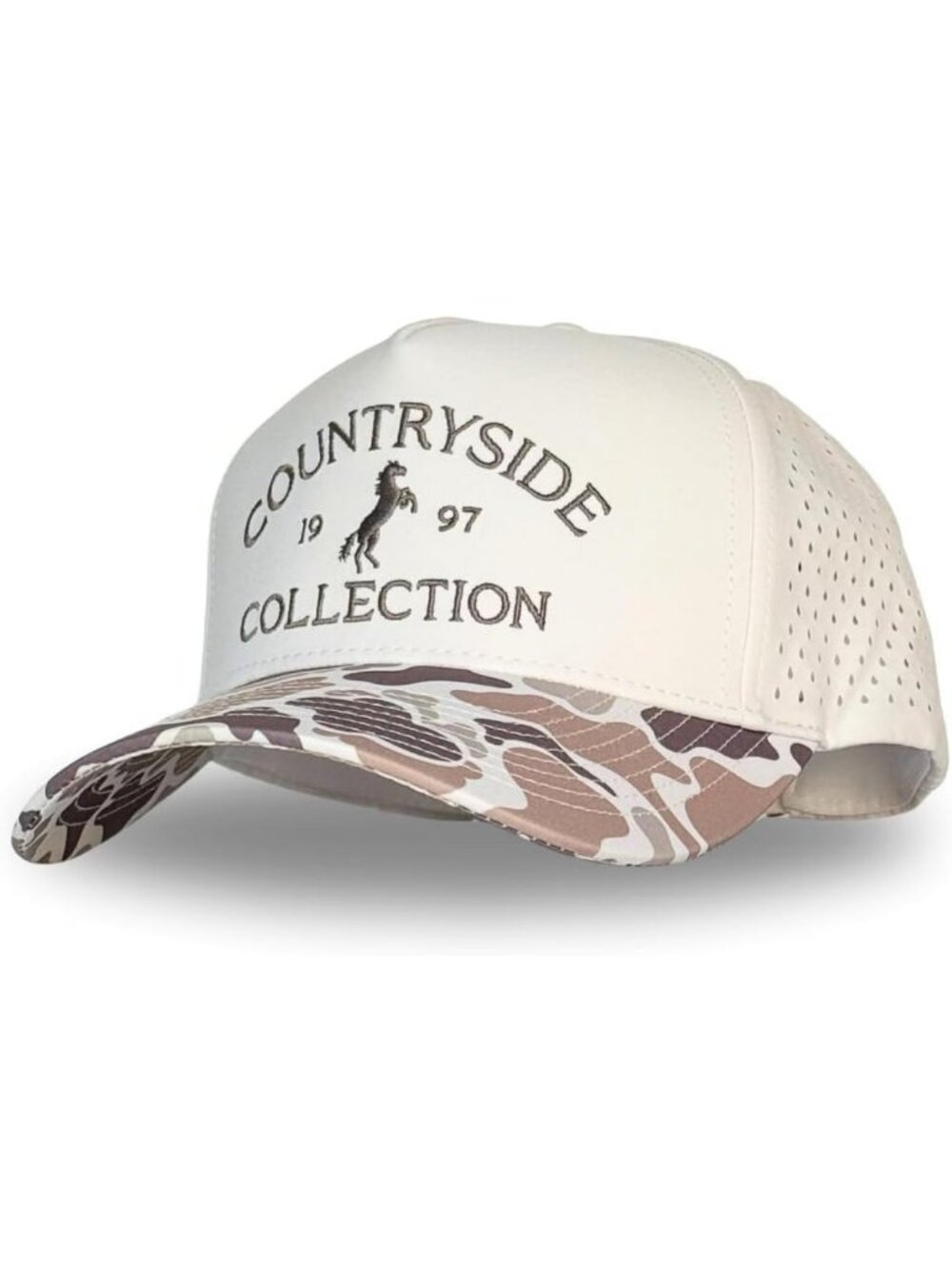 Citrusy Athletic Trucker Golf Hat | Men's 5 Panel Snapback | Breathable